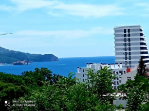Monterus apartment with sea view in Becici